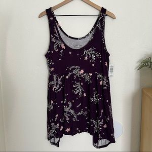 TORRID Super Soft Knit Tank NWT Size 0